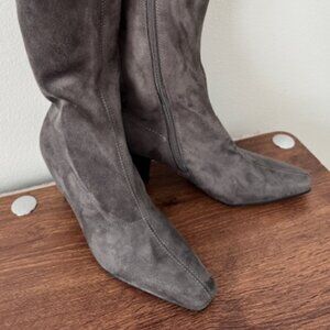 AEROSOLES never worn gray knee high boots